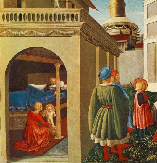 Fra Angelico Birth of St Nicholas China oil painting art